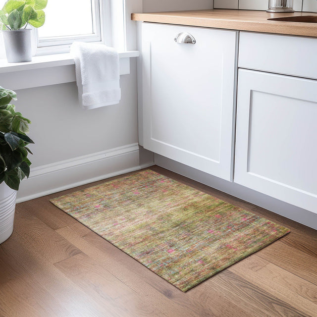 Dalyn Burano BU9 Cactus Rug shown in a room