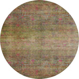 Dalyn Burano BU9 Cactus Rug round rug