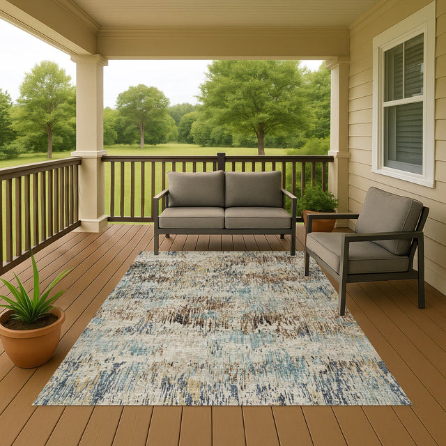 Dalyn Camberly CM1 Driftwood Rug outdoor lifestyle image