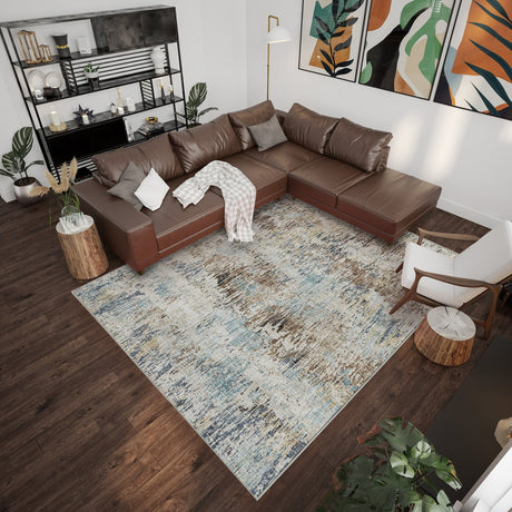 Dalyn Camberly CM1 Driftwood Rug shown in a room