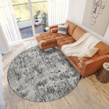 Dalyn Camberly CM1 Graphite Rug shown in a room