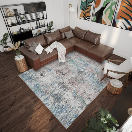 Dalyn Camberly CM1 Skydust Rug shown in a room