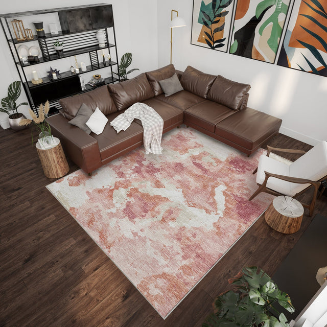 Dalyn Camberly CM2 Blush Rug shown in a room
