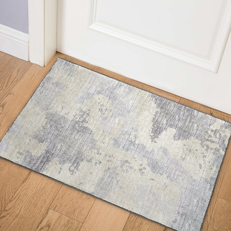 Dalyn Camberly CM2 Graphite Rug shown in a room