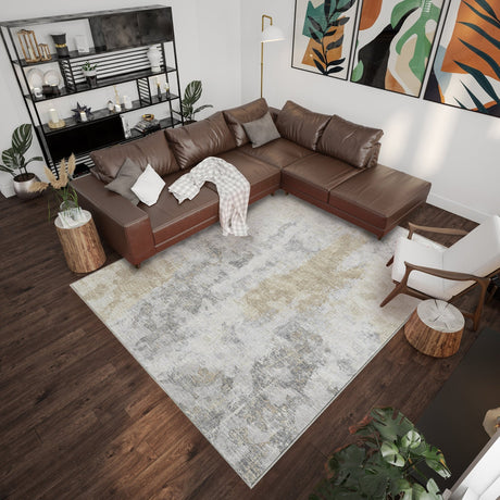 Dalyn Camberly CM3 Biscotti Rug shown in a room