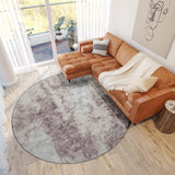 Dalyn Camberly CM3 Merlot Rug shown in a room