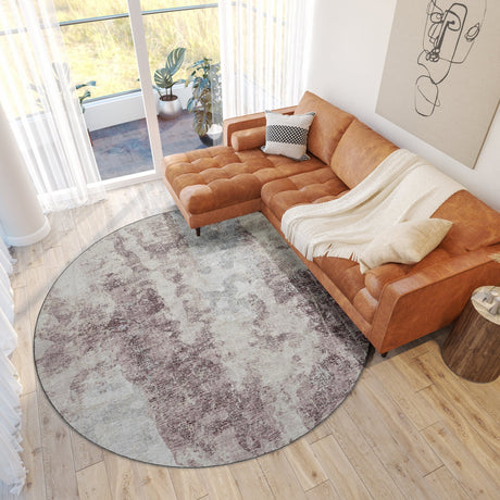 Dalyn Camberly CM3 Merlot Rug shown in a room