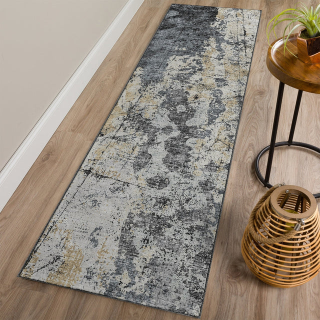 Dalyn Camberly CM3 Midnight Rug shown in a room