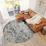 Dalyn Camberly CM3 Midnight Rug shown in a room
