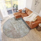 Dalyn Camberly CM3 Mineral Blue Rug shown in a room