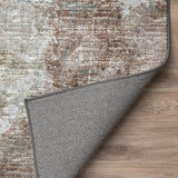 Dalyn Camberly CM3 Mineral Blue Rug backing detail