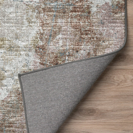 Dalyn Camberly CM3 Mineral Blue Rug backing detail