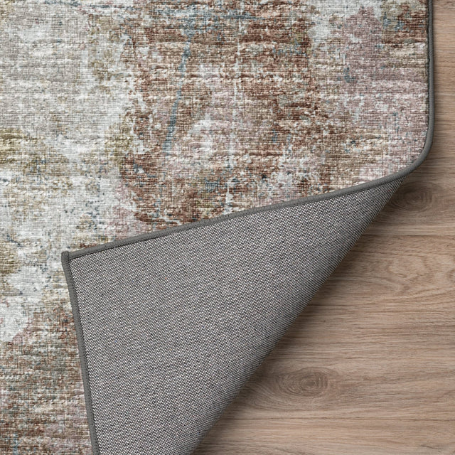 Dalyn Camberly CM3 Mineral Blue Rug backing detail