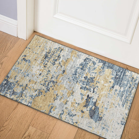 Dalyn Camberly CM4 Navy Rug shown in a room