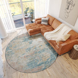 Dalyn Camberly CM4 Parchment Rug shown in a room