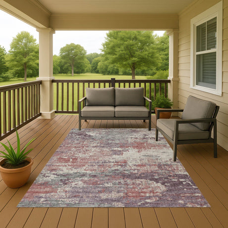 Dalyn Camberly CM4 Rose Rug outdoor lifestyle image