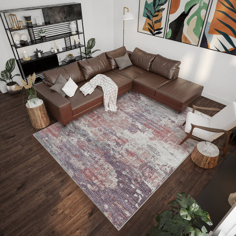 Dalyn Camberly CM4 Rose Rug shown in a room