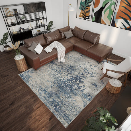 Dalyn Camberly CM5 Ink Rug shown in a room