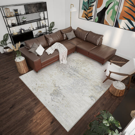 Dalyn Camberly CM5 Linen Rug shown in a room