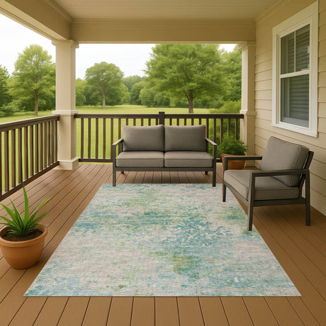 Dalyn Camberly CM5 Meadow Rug outdoor lifestyle image