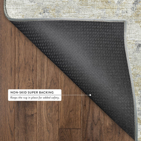 Dalyn Camberly CM5 Mink Rug backing detail