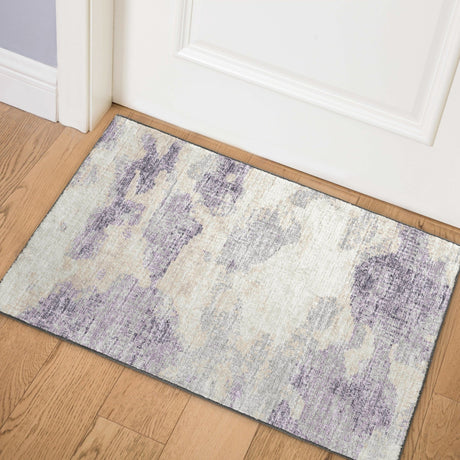Dalyn Camberly CM6 Lavender Rug shown in a room