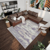 Dalyn Camberly CM6 Lavender Rug shown in a room