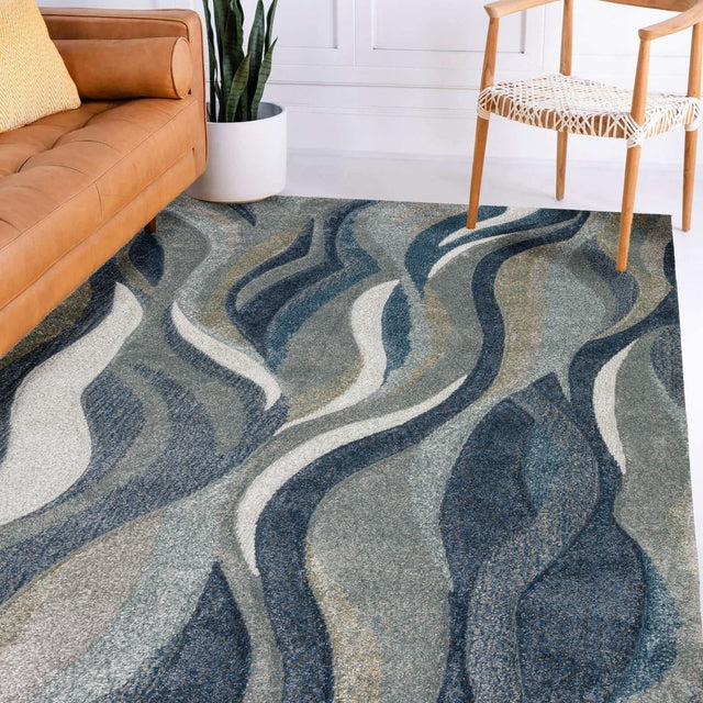 Dalyn Carmona Co5 Navy Rug.