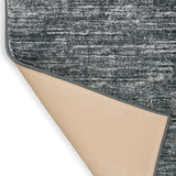 Dalyn Ciara CR1 Charcoal Rug backing detail