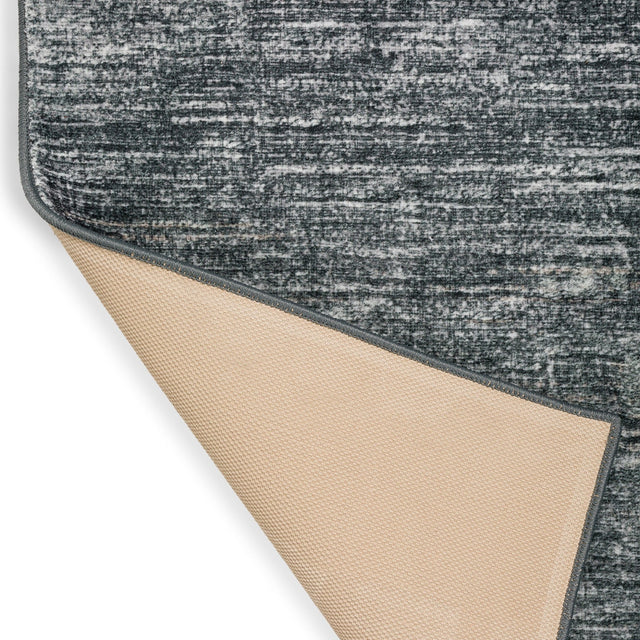 Dalyn Ciara CR1 Charcoal Rug backing detail