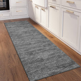 Dalyn Ciara CR1 Charcoal Rug shown in a room