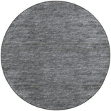 Dalyn Ciara CR1 Charcoal Rug round rug