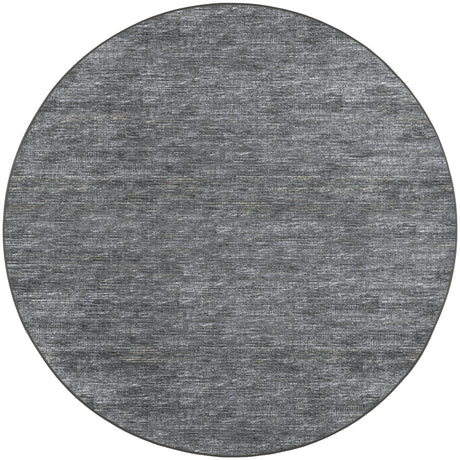 Dalyn Ciara CR1 Charcoal Rug round rug