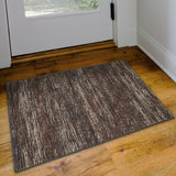 Dalyn Ciara CR1 Chocolate Rug shown in a room
