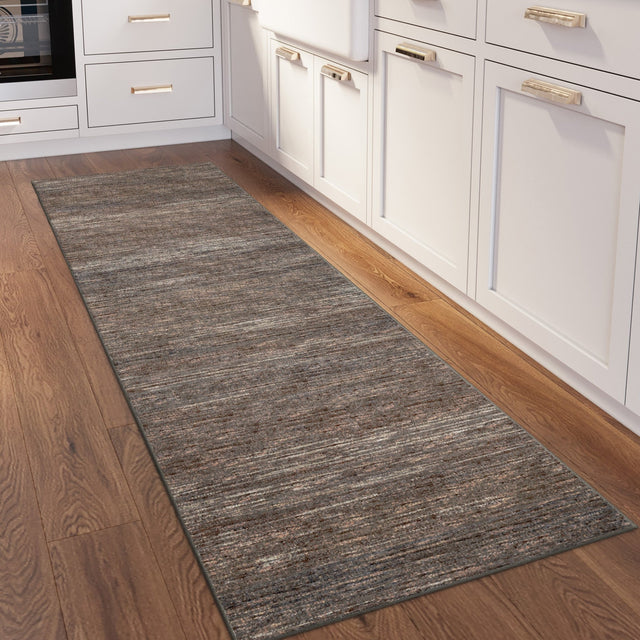 Dalyn Ciara CR1 Chocolate Rug shown in a room