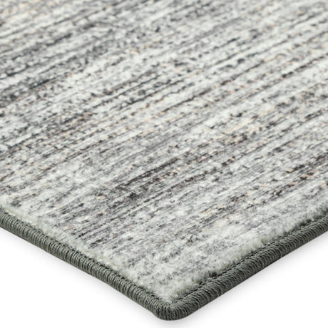 Dalyn Ciara CR1 Graphite Rug corner detail
