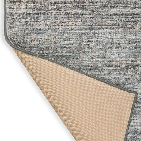 Dalyn Ciara CR1 Graphite Rug backing detail