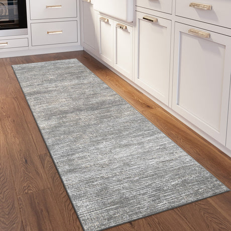 Dalyn Ciara CR1 Graphite Rug shown in a room