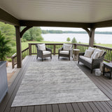 Dalyn Ciara CR1 Graphite Rug outdoor lifestyle image