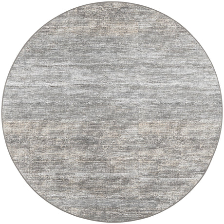 Dalyn Ciara CR1 Graphite Rug round rug