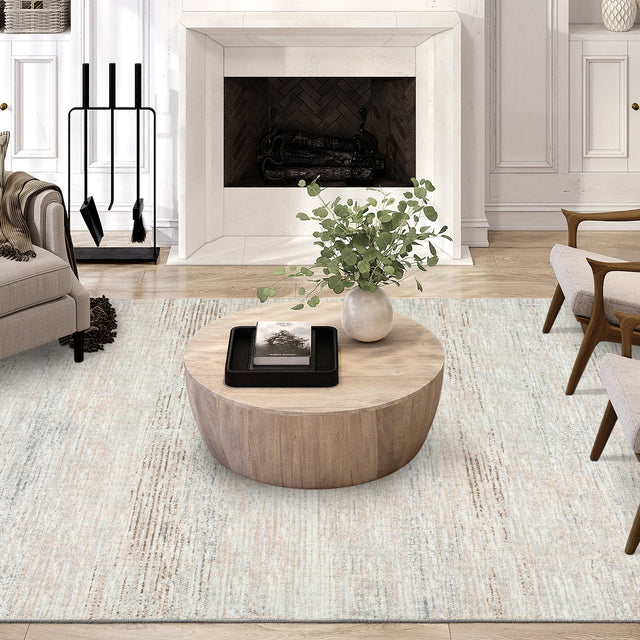 Dalyn Ciara CR1 Linen Rug shown in a room