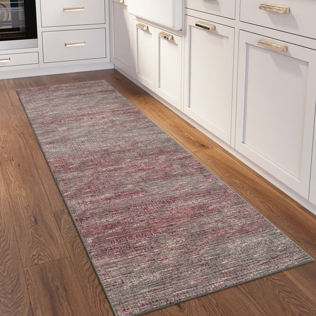 Dalyn Ciara CR1 Merlot Rug shown in a room