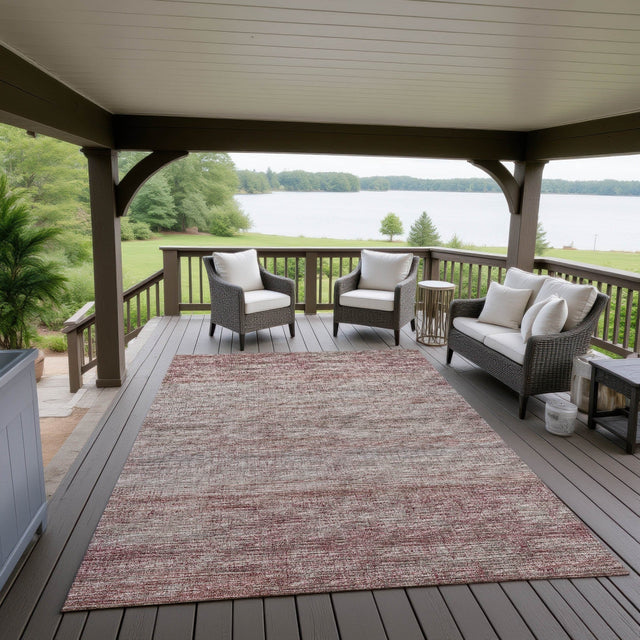 Dalyn Ciara CR1 Merlot Rug outdoor lifestyle image