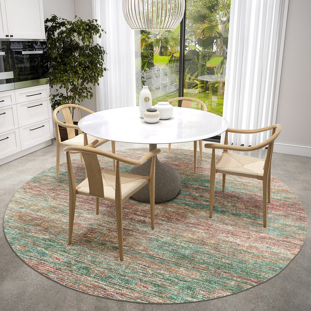 Dalyn Ciara CR1 Mocha Rug shown in a room