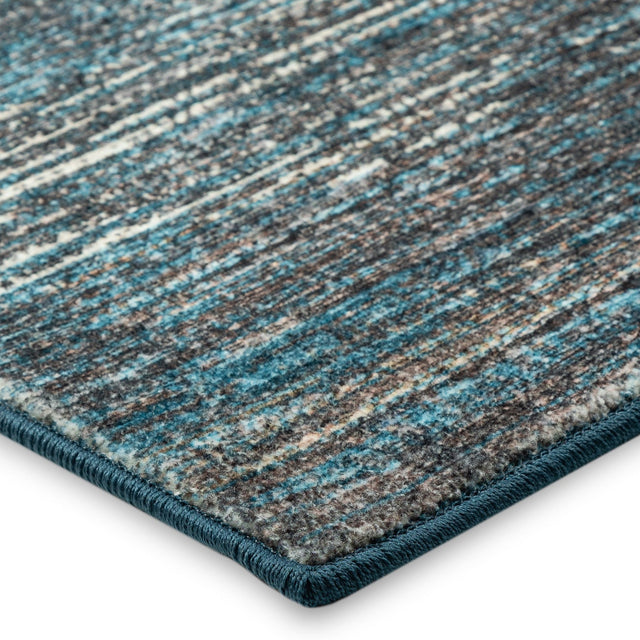 Dalyn Ciara CR1 Navy Rug corner detail