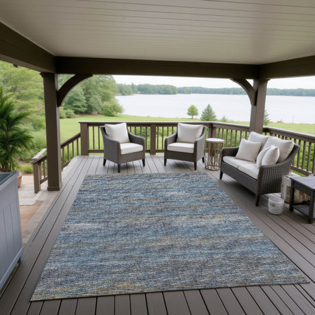 Dalyn Ciara CR1 Navy Rug outdoor lifestyle image