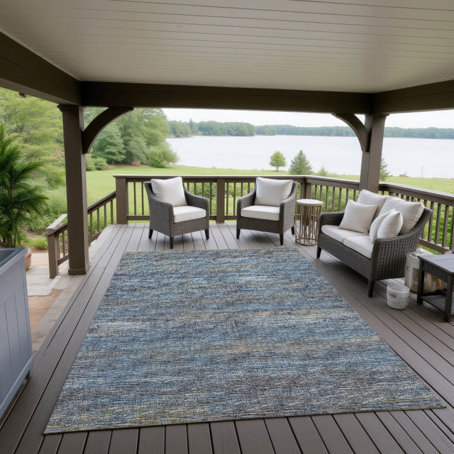 Dalyn Ciara CR1 Navy Rug outdoor lifestyle image