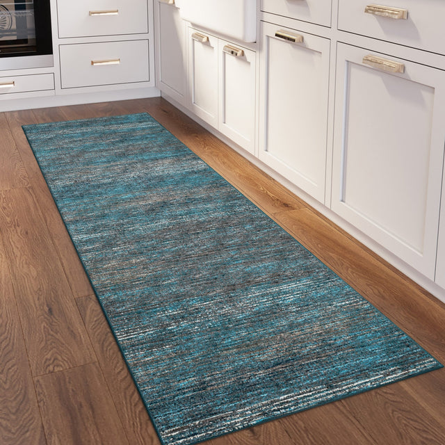 Dalyn Ciara CR1 Navy Rug shown in a room