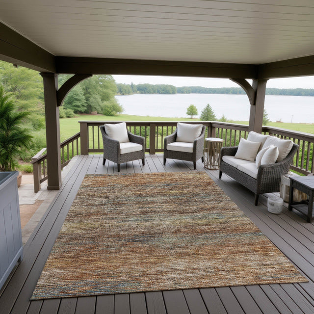 Dalyn Ciara CR1 Paprika Rug outdoor lifestyle image