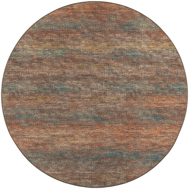 Dalyn Ciara CR1 Paprika Rug round rug